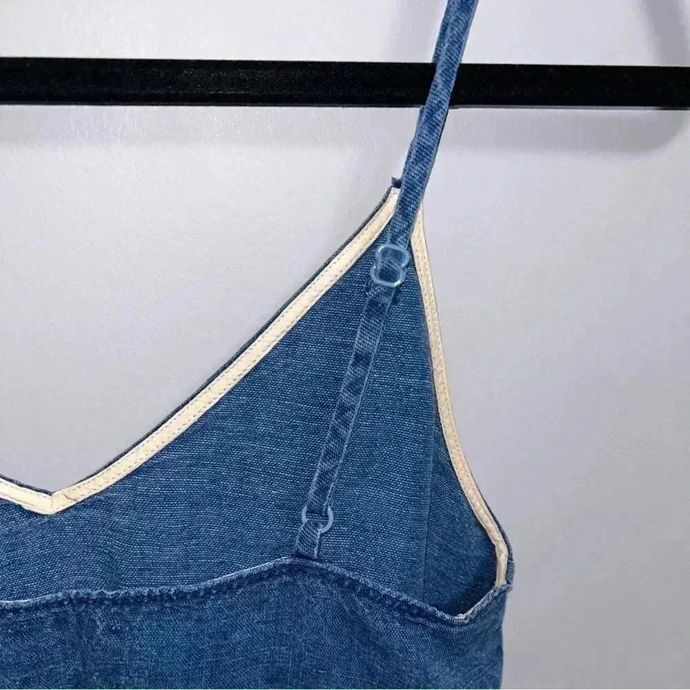 Aritzia - Wilfred Free Vivenne Mini Denim Dress - Picture 4 of 6